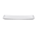 GET 14" x 5" Rectangular Coralline Platter - Melamine, White (CS-1450-CN-W) thumbnail 3