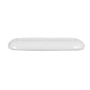 GET 14" x 5 1/2" Rectangular Urban Mill Platter - Melamine, Cream (CS-146-UM) thumbnail 4