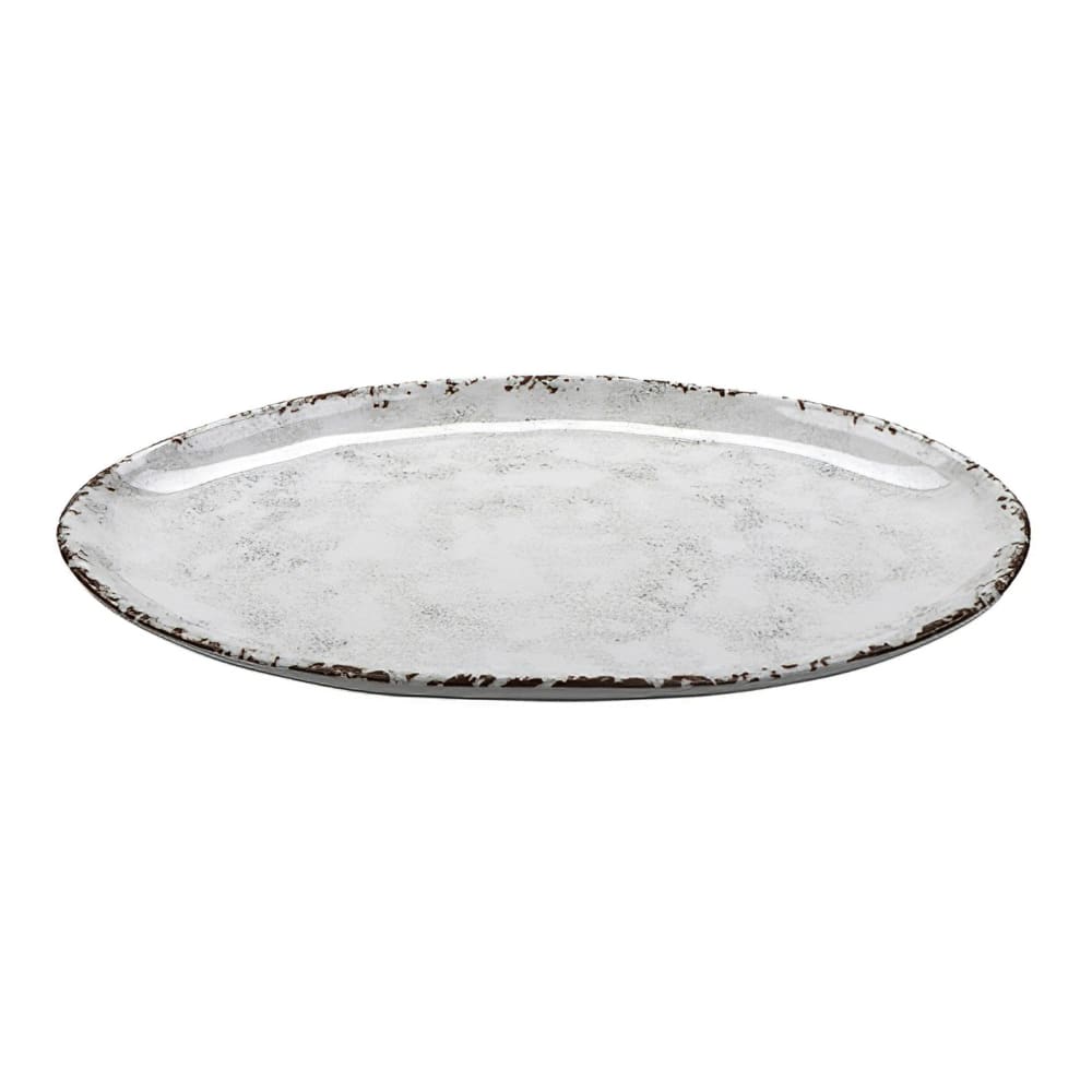 GET 15" x 11" Oval French Mill™ Platter - Melamine, French Mill (CS-1511-FM)