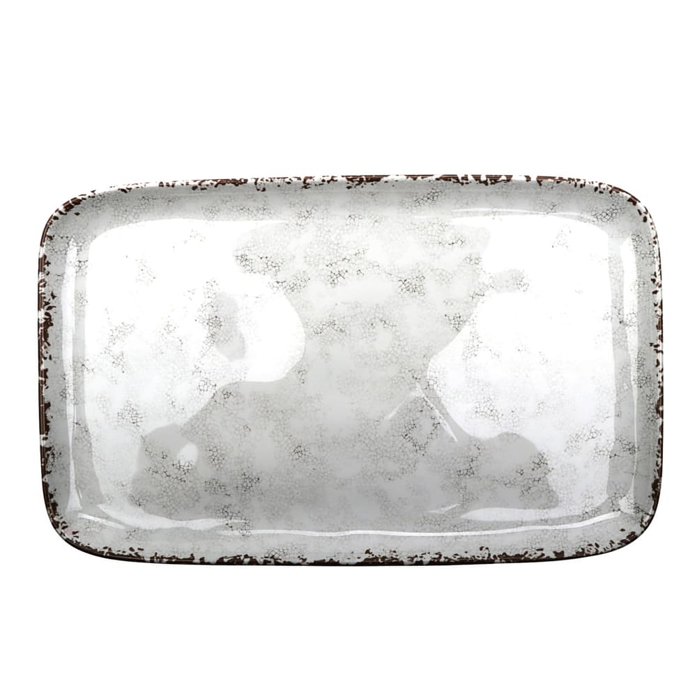 GET Rectangular Display Tray, 18" x 11", Melamine, French Mill (CS-1814-FM)