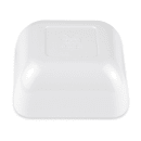GET 16 oz Square Melamine Fruit Bowl, White (CS-4722-W) thumbnail 4