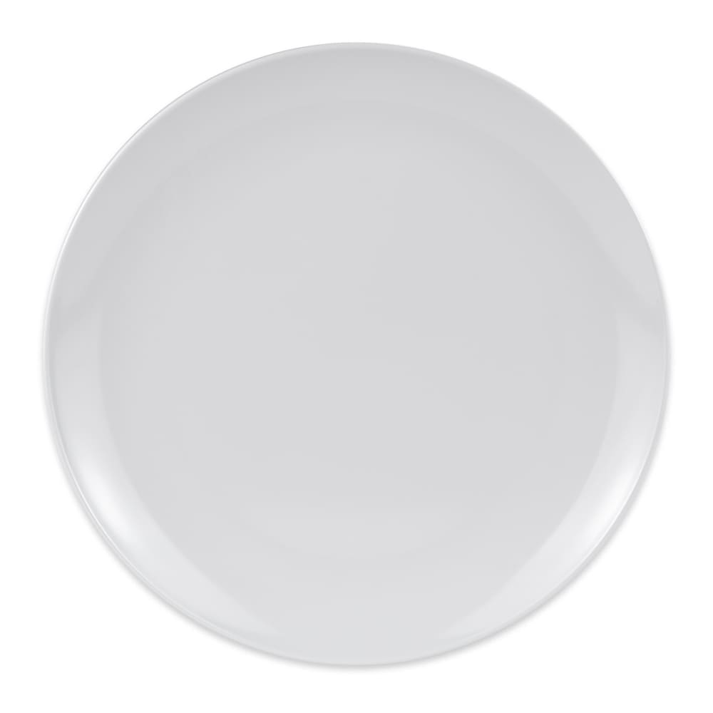 GET 12" Round Melamine Dinner Plate, White (CS-6102-W)
