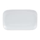 GET 11 1/4" x 7" Rectangular Siciliano Platter - Melamine, White (CS-6103-W) thumbnail 3