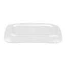 GET 11 1/4" x 7" Rectangular Siciliano Platter - Melamine, White (CS-6103-W) thumbnail 4