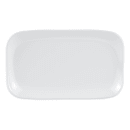 GET 9 3/4" X 5 4/5"  Rectangular Siciliano Platter - Melamine, White (CS-6104-W) thumbnail 3