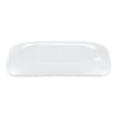 GET 9 3/4" X 5 4/5"  Rectangular Siciliano Platter - Melamine, White (CS-6104-W) thumbnail 4