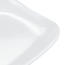 GET 9 3/4" X 5 4/5"  Rectangular Siciliano Platter - Melamine, White (CS-6104-W) thumbnail 5