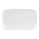 GET 13" x 7 4/5" Rectangular Siciliano Platter - Melamine, White (CS-6105-W) thumbnail 3