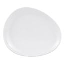 GET 11" x 9 1/4" Oval Siciliano Platter - Melamine, White (CS-6111-W) thumbnail 3