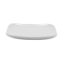 GET 5" Square Melamine Bread Plate, White (CS-6115-W) thumbnail 3