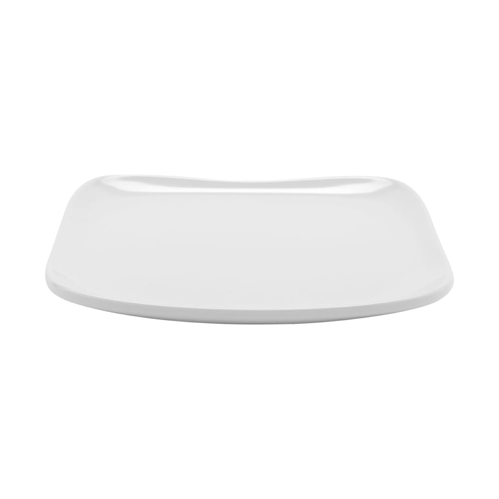 GET 6" Square Melamine Salad Plate, White (CS-6116-W)