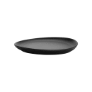 GET 7" Round Melamine Coupe Bread Plate, Dark Gray (CS-710-DG) thumbnail 3