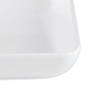 GET 1 1/2 qt Square Melamine Salad Bowl, White (CS-8020-W) thumbnail 5