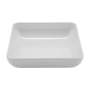 GET 2 3/10 qt Square Melamine Serving Bowl, White (CS-9236-W) thumbnail 2