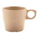GET 7 1/2 oz Melamine Coffee Cup, Sandstone (DC-101-S) thumbnail 6