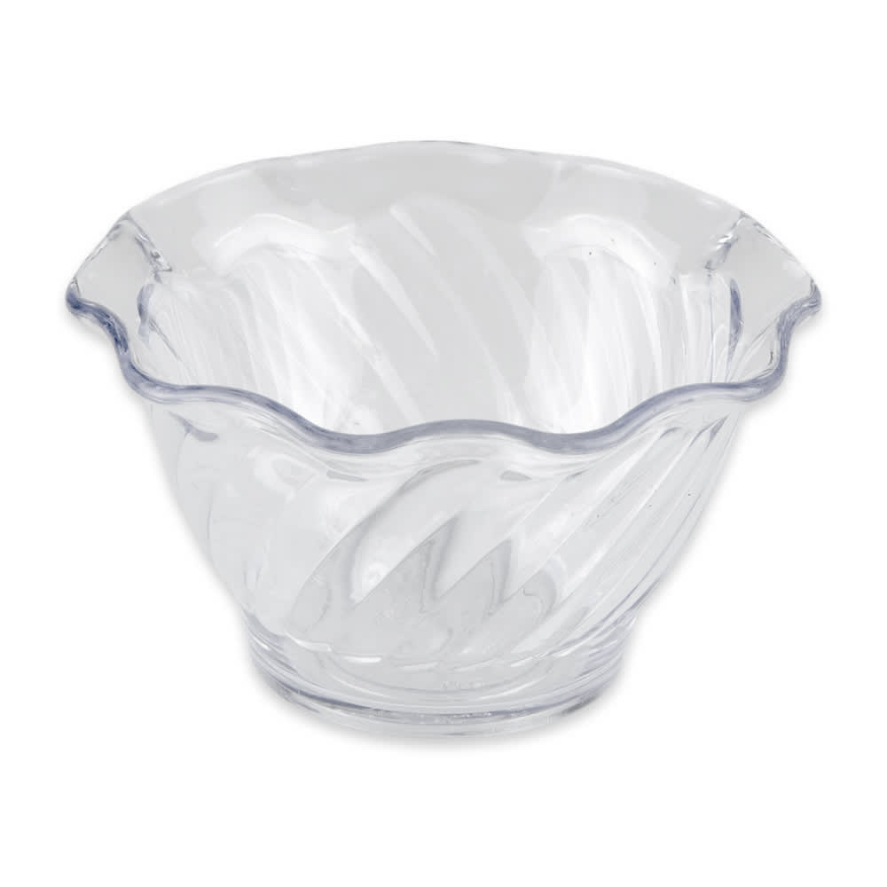 GET 5 oz Dessert Dish - Plastic, Clear (DD-50-CL)