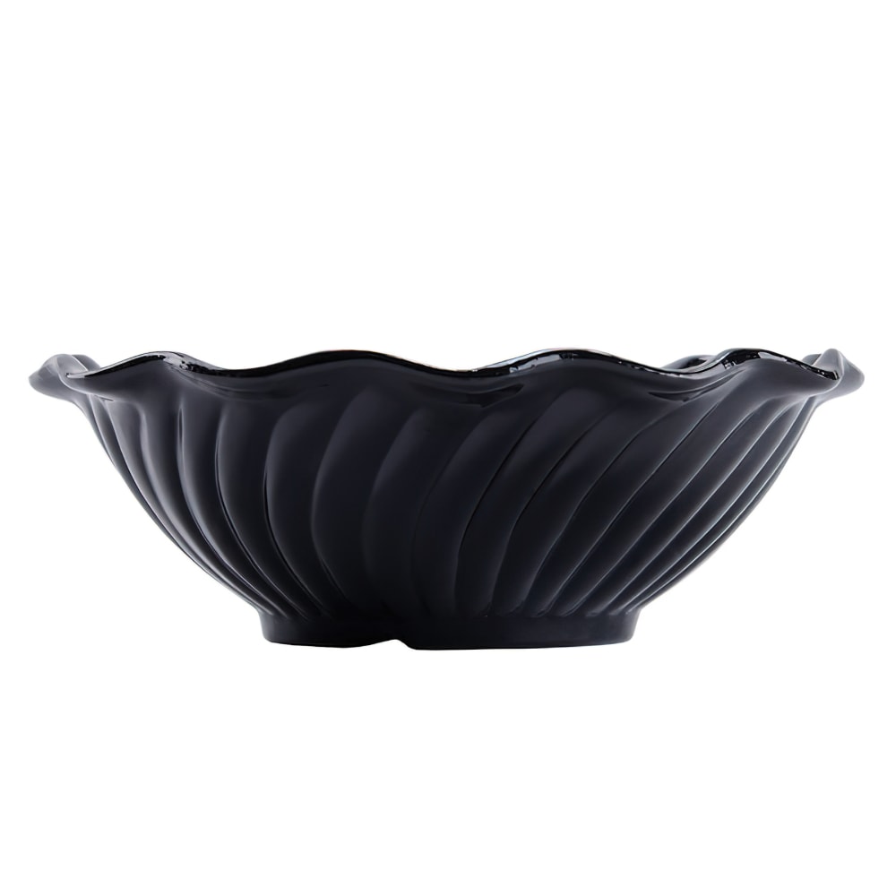 GET 6 oz Dessert Dish - Plastic, Black (DD-60-BK)