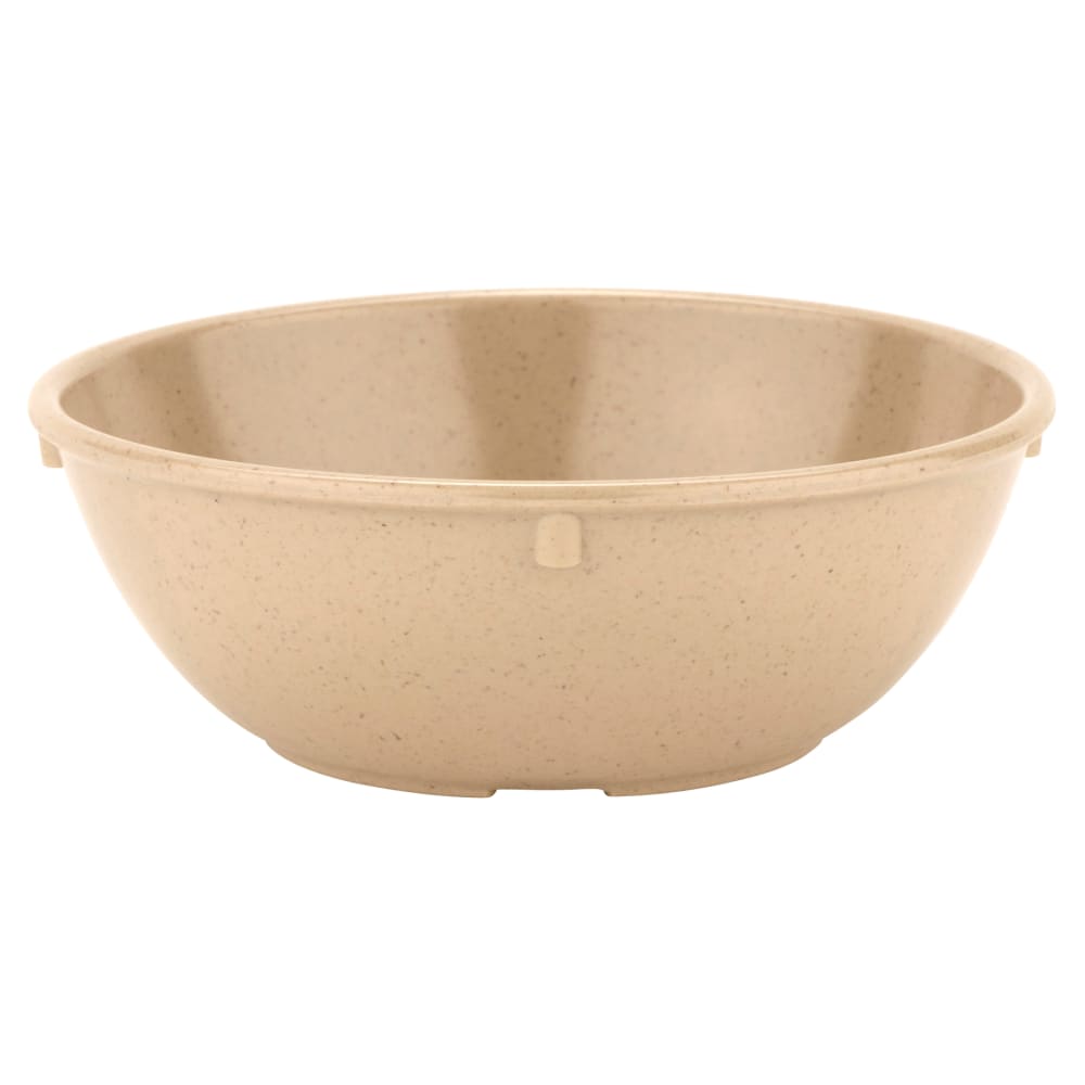 GET 14 oz Round Melamine Oatmeal Bowl, Sandstone (DN-314-S)