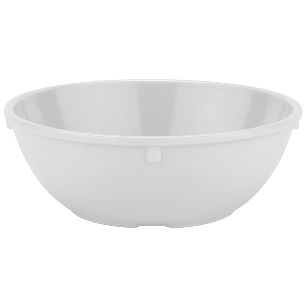 GET 14 oz Round Melamine Oatmeal Bowl, White (DN-314-W)