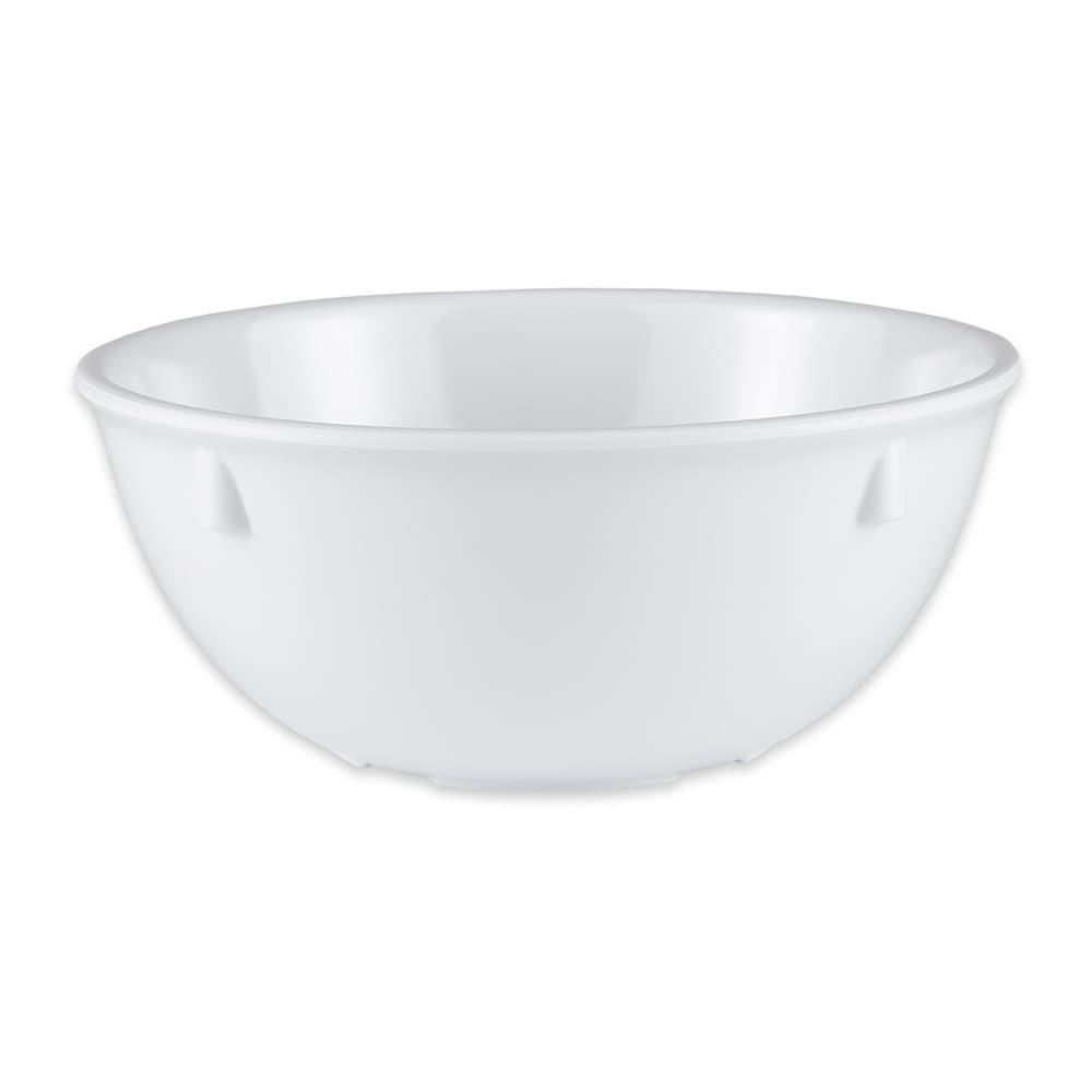 GET 15 oz Round Melamine Oatmeal Bowl, White (DN-315-W)