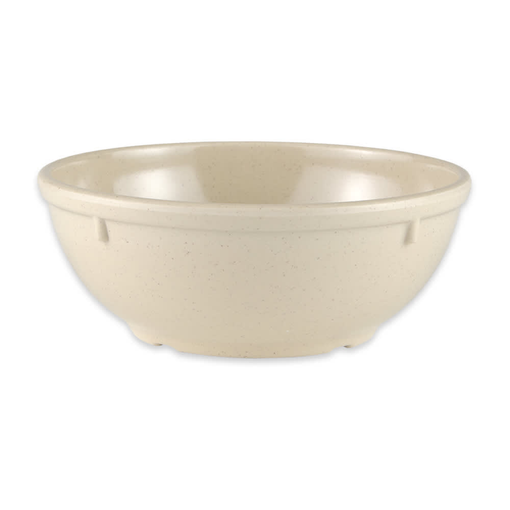 GET 16 oz Round Melamine Oatmeal Bowl, Sandstone (DN-316-S)