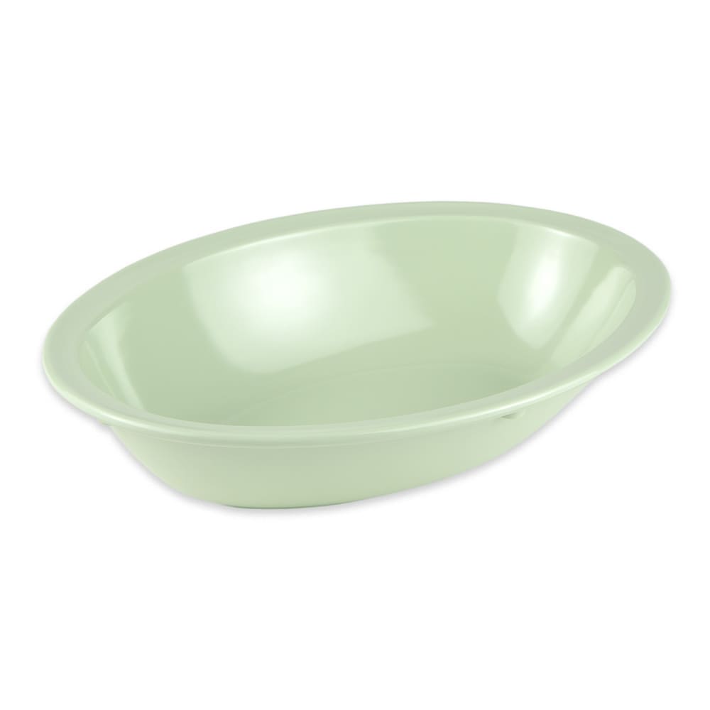 GET 32 oz Oval Melamine Serving Bowl, Green (DN-332-G)