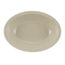 GET 32 oz Oval Melamine Serving Bowl, Sandstone (DN-332-S) thumbnail 3