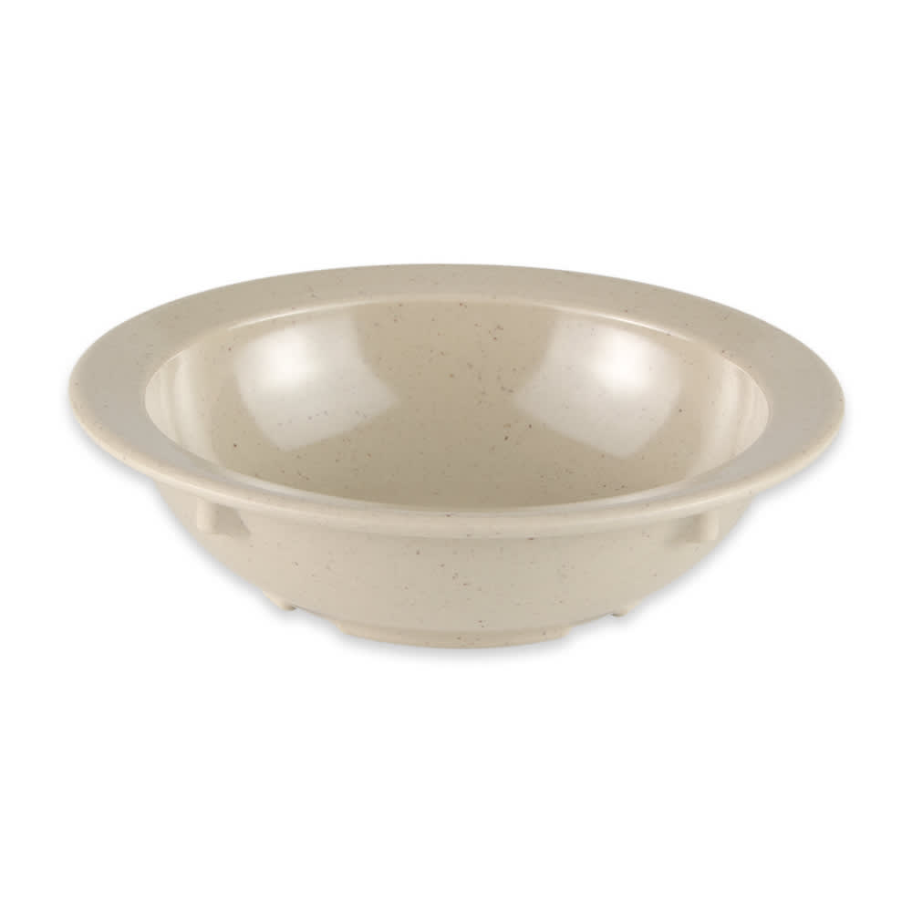 GET 3 1/2 oz Round Melamine Fruit Bowl, Sandstone (DN-335-S)