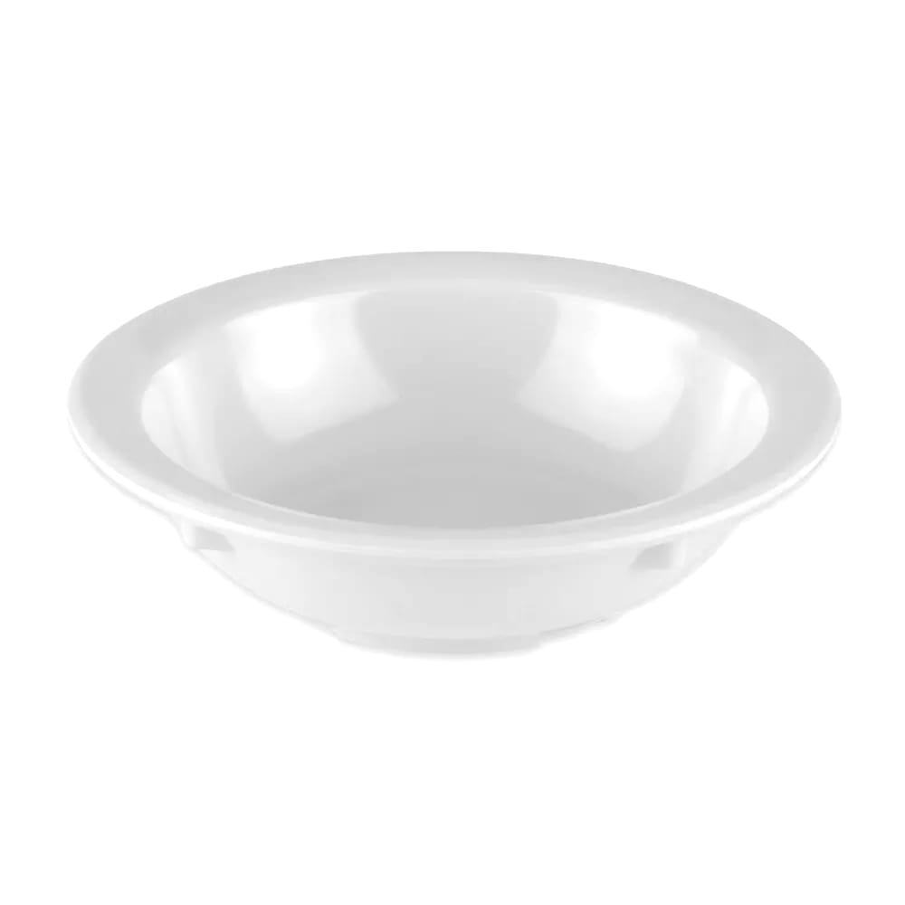 GET 3 1/2 oz Round Melamine Fruit Bowl, White (DN-335-W)
