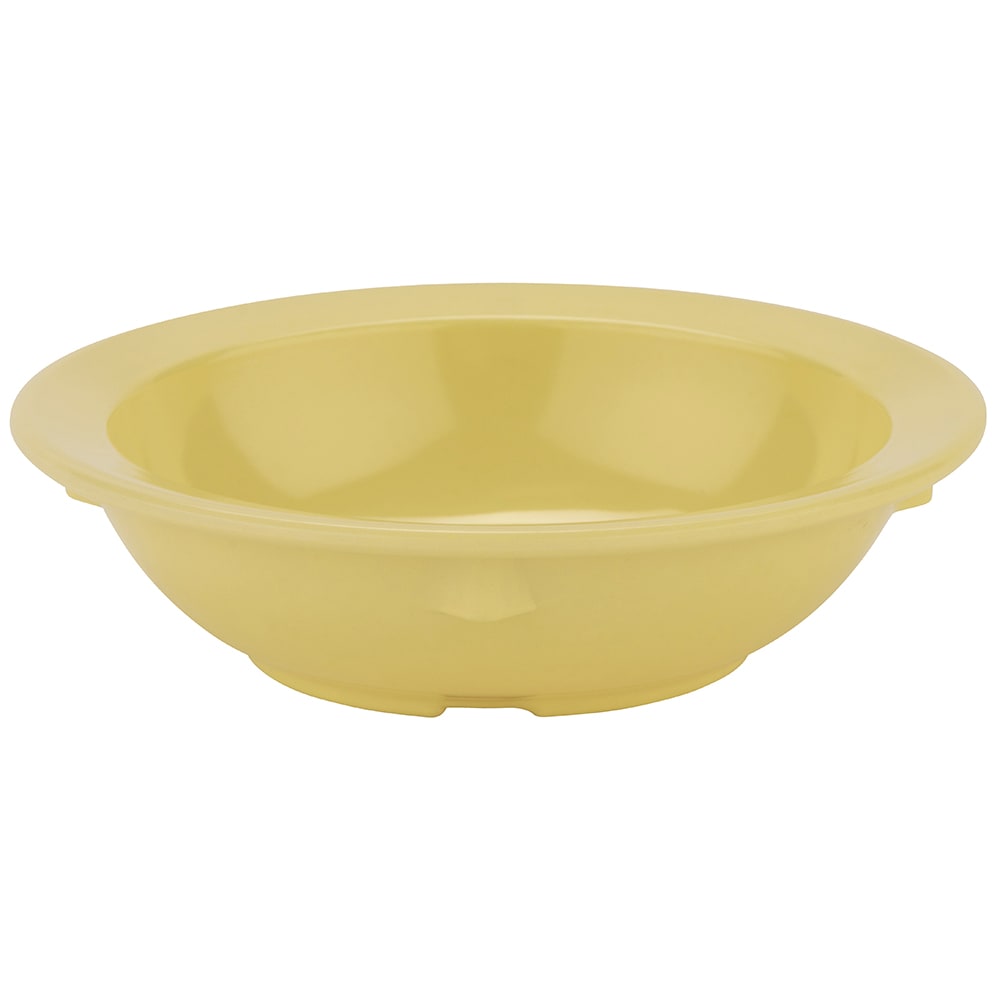 GET 3 1/2 oz Round Melamine Fruit Bowl, Yellow (DN-335-Y)