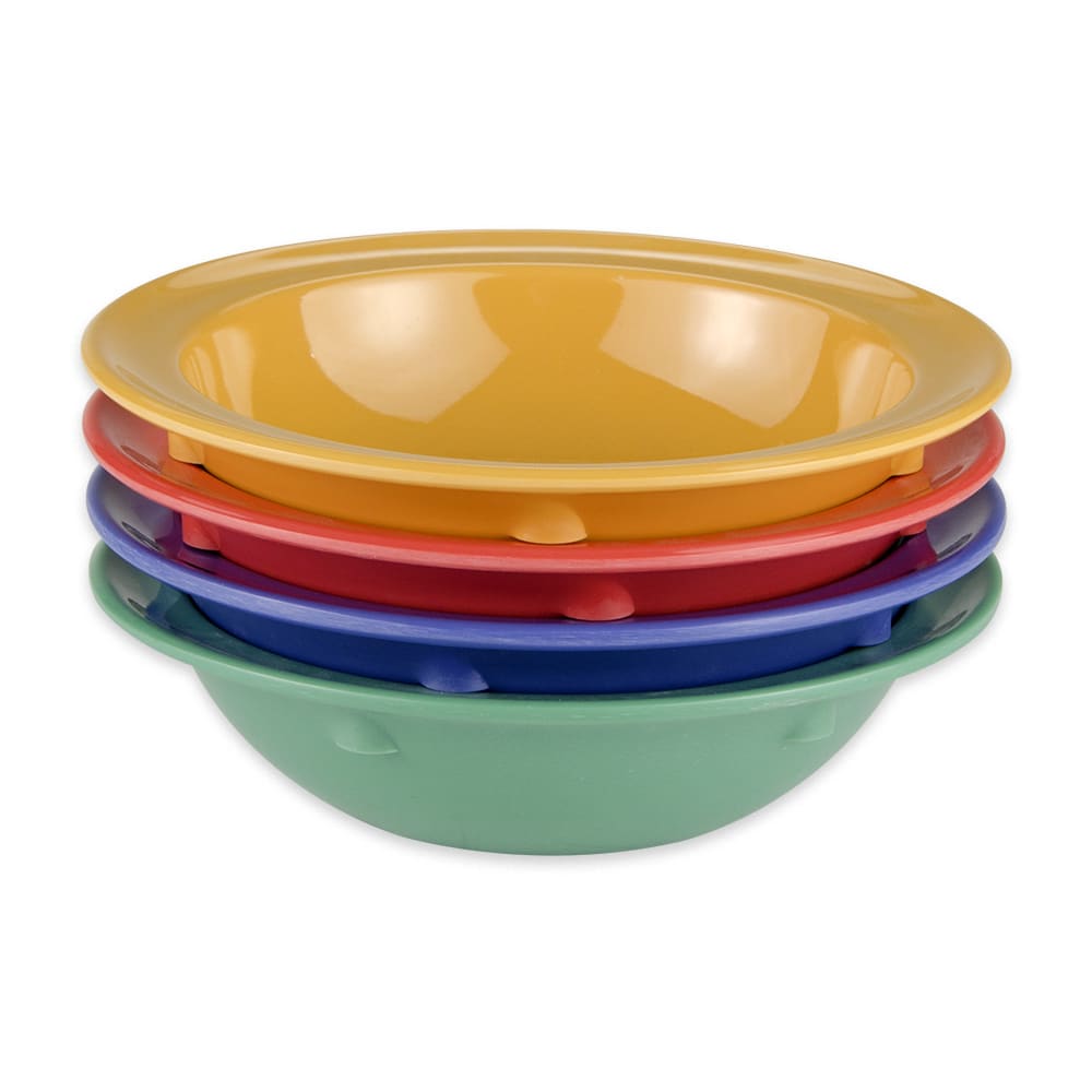 GET 5 oz Round Melamine Fruit Bowl, Assorted Colors (DN-904-MIX)