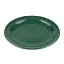 GET 6 1/2" Round Melamine Salad Plate, Green (DP-506-HG) thumbnail 3
