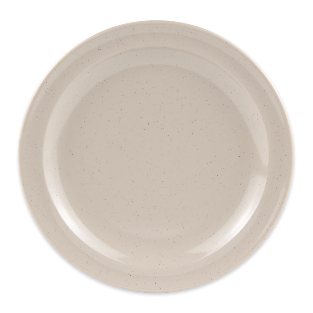 GET 6 1/2" Round Melamine Salad Plate, Sandstone (DP-506-S)