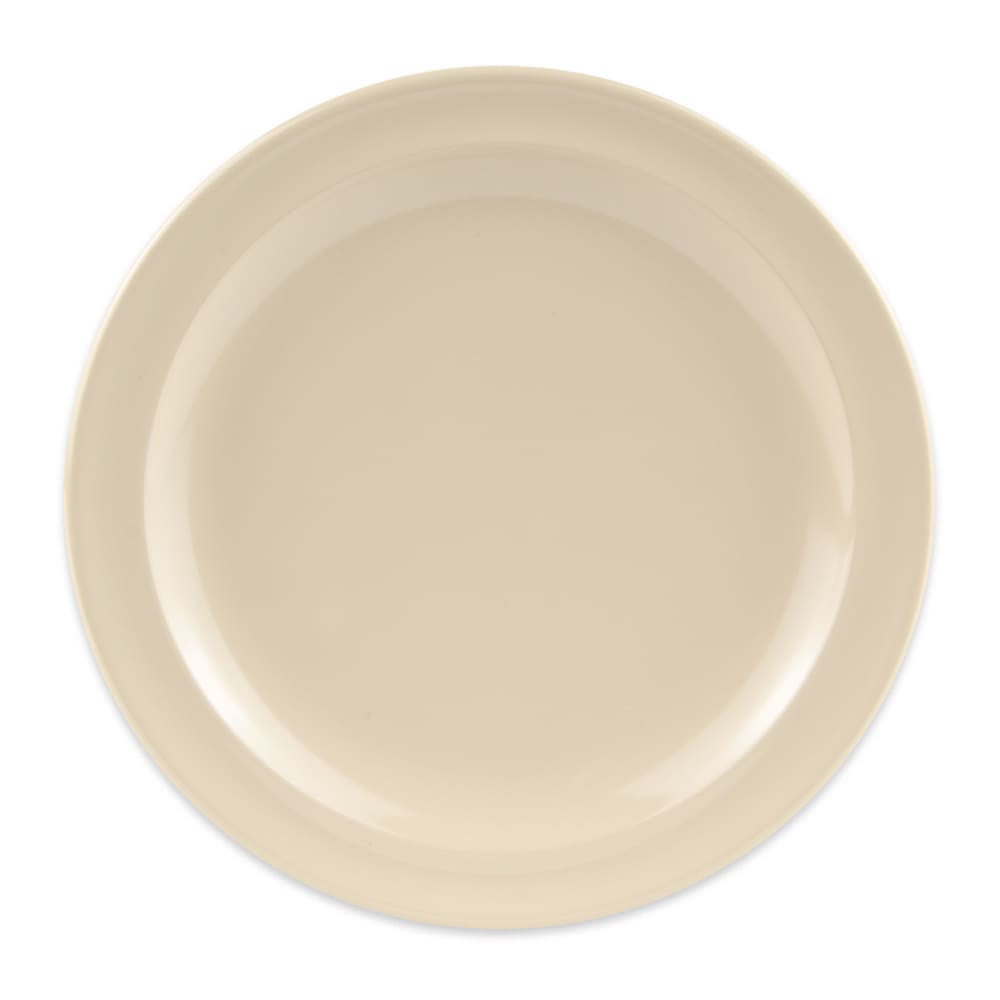 GET 6 1/2" Round Melamine Salad Plate, Tan (DP-506-T)