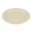 GET 6 1/2" Round Melamine Salad Plate, Tan (DP-506-T) thumbnail 3
