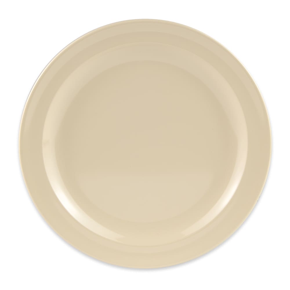GET 8" Round Melamine Lunch Plate, Tan (DP-508-T)