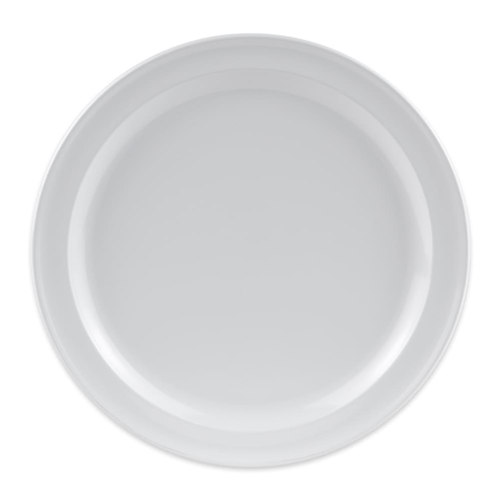 GET 9" Round Melamine Dinner Plate, White (DP-509-W)