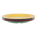 GET 10" Round Melamine Dinner Plate, Assorted Colors (DP-910-MIX) thumbnail 2