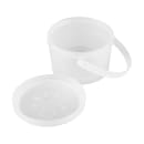 GET To Go Food Container, 9" x 9" x 3 1/2", Polypropylene, Clear (EC-07-1-CL) thumbnail 7