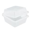 GET 4 3/4" Square To Go Food Container, Polypropylene, Clear (EC-08-1-CL) thumbnail 2
