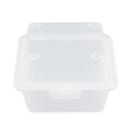 GET 4 3/4" Square To Go Food Container, Polypropylene, Clear (EC-08-1-CL) thumbnail 3
