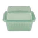 GET 4 3/4" Square To Go Food Container, Polypropylene, Jade (EC-08-1-JA) thumbnail 4
