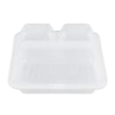GET 9" Square To Go Food Container, Polypropylene, Clear (EC-09-1-CL) thumbnail 5