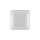GET 9" Square To Go Food Container, Polypropylene, Clear (EC-10-1-CL) thumbnail 3