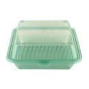 GET 9" Square To Go Food Container, Polypropylene, Jade (EC-10-1-JA) thumbnail 2