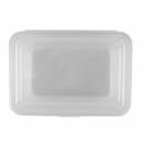 GET Rectangular To Go Food Container, 9" x 6 1/2", Polypropylene, Clear (EC-11-1-CL) thumbnail 3