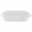 GET Rectangular To Go Food Container, 9" x 6 1/2", Polypropylene, Clear (EC-11-1-CL) thumbnail 4