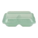 GET 9" Square To Go Food Container, Polypropylene, Jade (EC-12-1-JA) thumbnail 4