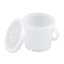 GET 4 1/4" Round To Go Food Container w/ 16 oz Capacity, Polypropylene, Clear (EC-13-1-CL) thumbnail 2