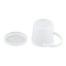 GET 4 1/4" Round To Go Food Container w/ 16 oz Capacity, Polypropylene, Clear (EC-13-1-CL) thumbnail 3